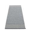 Černý, šedý, vinylový koberec EDIT, jednobarevný, Granit, Grey, Grey Metallic