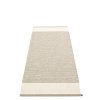 Béžový, vinylový koberec EDIT, jednobarevný, Mud, Vanilla, Linen Metallic