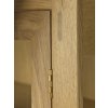 designová vitrínová skříň z dubového dřeva Boderne