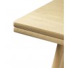 designový rozkládací stůl Spisebord z dubového dřeva