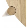 designový stůl Sos z dubového dřeva
