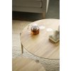 designový stůl Sos z dubového dřeva
