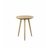 designový odkládací stolek Bakketop z dubového dřeva