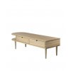 designový stůl Radius z dubového dřeva