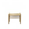 designová stolička Skammel z dubového dřeva