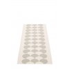 béžový tkaný vinylový koberec běhoun pappelina poppy se semeny