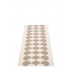 béžový tkaný vinylový koberec běhoun pappelina poppy