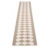 béžový tkaný vinylový koberec běhoun pappelina poppy