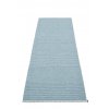 modrý, vinylový koberec MONO, jednobarevný, Blue Fog/Dove Blue
