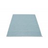 modrý, vinylový koberec MONO, jednobarevný, Blue Fog/Dove Blue