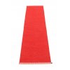 červený, vinylový koberec MONO, jednobarevný, Coral red, Red