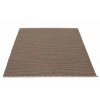 hnědý, vinylový koberec MONO, jednobarevný, Dark Brown, Dark Linen