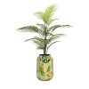 Květináč Lush Botanic, kov, barevný, vzor botanic, Fleur Ami