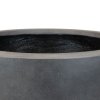 Květináč Roccastone classic, venkovní, podlahový květináč, květináč, velký, beton, antracit, Fleur Ami