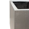 Květináč Roccastone, krychle, předělovač venkovní, podlahový květináč, květináč, velký, beton, přírodní beton, Fleur Ami