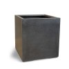 Květináč Roccastone, krychle, předělovač venkovní, podlahový květináč, květináč, velký, beton, antracit, Fleur Ami