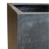 Květináč Roccastone, krychle, předělovač venkovní, podlahový květináč, květináč, velký, beton, antracit, Fleur Ami
