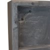 Květináč Roccastone, krychle, předělovač venkovní, podlahový květináč, květináč, velký, beton, antracit, Fleur Ami