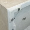 Květináč Roccastone, krychle, předělovač venkovní, podlahový květináč, květináč, velký, beton, přírodní beton, Fleur Ami