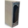 Květináč Roccastone, KVÁDR, předělovač venkovní, podlahový květináč, květináč, velký, beton, přírodní beton, Fleur Ami