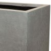 Květináč Roccastone, KVÁDR, předělovač venkovní, podlahový květináč, květináč, velký, beton, přírodní beton, Fleur Ami