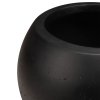 Květináč, Polystone Globe, antracitově šedá, Fleur Ami
