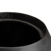 Květináč, Polystone Essence, černá, Fleur Ami