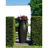 Květináč, Polystone Essence, černá, Fleur Ami