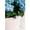Květináč, váza, Polystone Conical, krémová, bílá, Fleur Ami