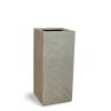 Květináč Roccastone, KVÁDR, sloup, venkovní, podlahový květináč, květináč, velký, beton, antracit, Fleur Ami