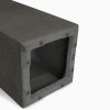 Květináč Roccastone, KVÁDR, sloup, venkovní, podlahový květináč, květináč, velký, beton, antracit, Fleur Ami