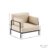 Venkovní křeslo SALVE, béžové, ARMCHAIR, Sit Sit