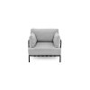 Venkovní křeslo SALVE, šedé, ARMCHAIR, Sit Sit