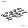 Doplňkový modul k venkovní pohovce Straw, šedá,  pohovka, Sit Sit