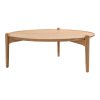 Třínohý stolek Aria, 90 cm, dub, Design House Stockholm