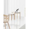 stůl, dřevěný, bílý, kulatý, Design House Stockholm