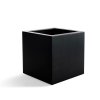 černá, květináč, Argento Cube Black, Luca Lifestyle