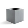 šedá, květináč, Argento Cube Natural Grey, Luca Lifestyle