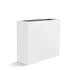 bílá, květináč, Argento Divider Matt White, Luca Lifestyle