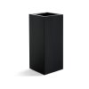 černá, květináč, Argento High Cube Black, Luca Lifestyle