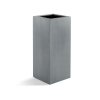šedá, květináč, Argento High Cube Natural Grey, Luca Lifestyle