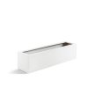 bílá, květináč, Argento Small Box, Luca Lifestyle