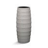 šedá, květináč, Bordo Modern Vase Clay, Luca Lifestyle