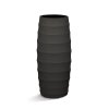 černá, květináč, Bordo Modern Vase Earth, Luca Lifestyle