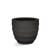 černá, květináč, Bordo New Egg Pot Earth, Luca Lifestyle