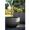šedá, květináč, Bordo New Egg Pot Low Clay, Luca Lifestyle