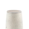 kulatá krycí deska, bílá, kulatá, Antique White, Luca lifestyle