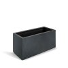 černá, květináč Grigio, truhlík s kolečky, Anthracite, Luca Lifestyle