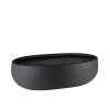 černá, květináč Grigio, podlouhlá mísa, Longtail, Anthracite, Luca Lifestyle