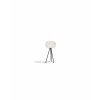 2091 Eos micro white tripod table black